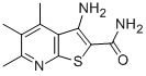 3-Amino-4,5,6-trimethylthieno[2,3-b]pyridine-2-carboxamide CAS#: 119003-37-1