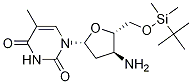 3'-Amino-5'-O-tert-butyldimethylsilyl-3'-deoxythymidine CAS#: 130945-04-9