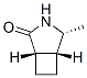 3-Azabicyclo[3.2.0]heptan-2-one,4-methyl-,[1S-(1alpha,4beta,5alpha)]-(9CI) CAS#: 166982-20-3