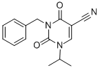 3-BENZYL-1-ISOPROPYL-2,4-DIOXO-1,2,3,4-TETRAHYDROPYRIMIDINE-5-CARBONITRILE CAS#: 175203-47-1