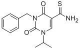 3-BENZYL-1-ISOPROPYL-2,4-DIOXO-1,2,3,4-TETRAHYDROPYRIMIDINE-5-CARBOTHIOAMIDE CAS#: 175203-49-3
