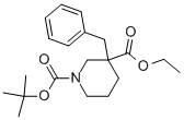 3-BENZYL-PIPERIDINE-1,3-DICARBOXYLIC ACID 1-TERT-BUTYL ESTER 3-ETHYL ESTER CAS#: 170842-80-5