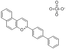 3-(BIPHENYL-4-YL)-3H-BENZO[F]CHROMYLIUM PERCHLORATE CAS#: 126634-31-9