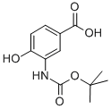 3-(BOC-AMINO)-4-HYDROXYBENZOIC ACID CAS#: 135322-01-9