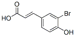 3-BROMO-4-HYDROXYCINNAMIC ACID CAS#: 119405-32-2