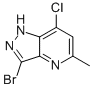 3-BROMO-7-CHLORO-5-METHYL-1H-PYRAZOLO[4,3-B]PYRIDINE CAS#: 268547-53-1
