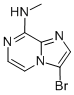 3-BROMO-N-METHYLIMIDAZO[1,2-A]PYRAZIN-8-AMINE CAS#: 117718-82-8