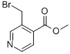 3-(BROMOMETHYL)-PYRIDINE-4-CARBOXYLIC ACID METHYL ESTER CAS#: 116986-10-8