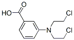 3-(Bis(2-chloroethyl)amino)benzoic acid CAS#: 3085-98-1