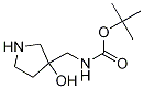 3-(Boc-aMinoMethyl)-3-hydroxypyrrolidine CAS#: 125033-59-2