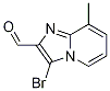 3-BroMo-8-Methyl-iMidazo[1,2-a]pyridine-2-carbaldehyde CAS#: 175878-06-5