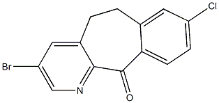 3-BroMo-8-chloro-5,6-dihydro-11H-benzo[5,6]cyclohepta[1,2-b]pyridin-11-one CAS#: 156073-28-8