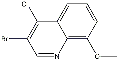 3-Bromo-4-chloro-8-methoxyquinoline CAS#: 142781-92-8