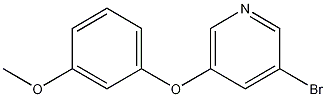 3-Bromo-5-(3-methoxyphenoxy)pyridine CAS#: 374935-00-9