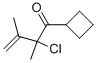 3-Buten-1-one, 2-chloro-1-cyclobutyl-2,3-dimethyl- (9CI) CAS#: 131353-07-6