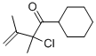 3-Buten-1-one, 2-chloro-1-cyclohexyl-2,3-dimethyl- (9CI) CAS#: 131353-06-5