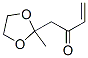 3-Buten-2-one, 1-(2-methyl-1,3-dioxolan-2-yl)- CAS#: 127600-04-8