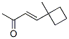 3-Buten-2-one, 4-(1-methylcyclobutyl)- (9CI) CAS#: 117258-01-2