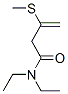 3-Butenamide, N,N-diethyl-3-methylthio- (8CI) CAS#: 31333-58-1