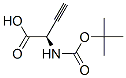 3-Butynoicacid,2-[[(1,1-dimethylethoxy)carbonyl]amino]-,(R)-(9CI) CAS#: 162107-50-8