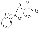 3-CARBAMOYL-3,4-EPOXY-5-HYDROXY-5-PHENYL-GAMMA-BUTYROLACTAM CAS#: 142438-61-7