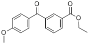 3-CARBOETHOXY-4'-METHOXYBENZOPHENONE CAS#: 276877-15-7