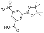 (3-CARBOXY-5-NITROPHENYL)BORONIC ACID, PINACOL ESTER CAS#: 377780-80-8