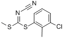 [3-CHLORO-2-METHYLPHENYL] METHYLCYANOCARBONIMIDODITHIOATE CAS#: 152382-29-1