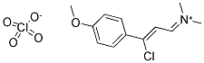 [3-CHLORO-3-(4-METHOXYPHENYL)PROP-2-ENYLIDENE](DIMETHYL)AMMONIUM PERCHLORATE CAS#: 39812-29-8