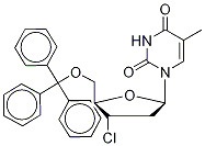 3'-CHLORO-3'-DEOXY-5'-O-TRITYLTHYMIDINE CAS#: 34627-62-8