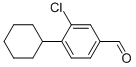 3-CHLORO-4-CYCLOHEXYL-BENZALDEHYDE CAS#: 40891-68-7
