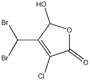 3-CHLORO-4-(DIBROMOMETHYL)-5-HYDROXY-2(5H)-FURANONE CAS#: 132059-52-0