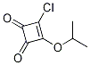 3-CHLORO-4-ISOPROPOXYCYCLOBUTENE-1,2-DIONE CAS#: 130837-47-7