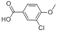 3-CHLORO-4-METHOXYBENZOIC ACID CAS#: 37908-96-6