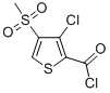 3-CHLORO-4-(METHYLSULFONYL)THIOPHENE-2-CARBONYL CHLORIDE CAS#: 175201-87-3