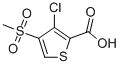 3-CHLORO-4-(METHYLSULFONYL)THIOPHENE-2-CARBOXYLIC ACID CAS#: 175201-86-2