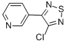 3-CHLORO-4-(PYRIDIN-3-YL)-1,2,5-THIADIAZOLE CAS#: 131986-28-2