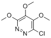 3-CHLORO-4,5,6-TRIMETHOXYPYRIDAZINE CAS#: 32380-11-3