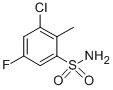 3-CHLORO-5-FLUORO-2-METHYLBENZENE SULFONAMIDE CAS#: 306937-31-5