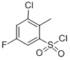 3-CHLORO-5-FLUORO-2-METHYLBENZENE SULFONYL CHLORIDE CAS#: 306937-30-4