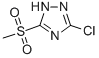 3-CHLORO-5-METHANESULFONYL-1H-[1,2,4]TRIAZOLE CAS#: 346631-06-9