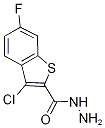 3-CHLORO-6-FLUORO-1-BENZOTHIOPHENE-2-CARBOHYDRAZIDE CAS#: 329219-36-5