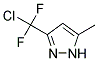 3-(CHLORO-DIFLUORO-METHYL)-5-METHYL-1H-PYRAZOLE CAS#: 321998-14-5