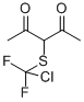 3-(CHLORO-DIFLUORO-METHYLSULFANYL)-PENTANE-2,4-DIONE CAS#: 42092-81-9