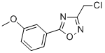 3-(CHLOROMETHYL)-5-(3-METHOXYPHENYL)-1,2,4-OXADIAZOLE CAS#: 175205-62-6