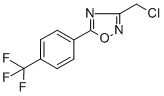 3-(CHLOROMETHYL)-5-[4-(TRIFLUOROMETHYL)PHENYL]-1,2,4-OXADIAZOLE CAS#: 175205-84-2
