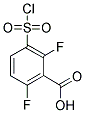 3-CHLOROSULFONYL-2,6-DIFLUORO-BENZOIC ACID CAS#: 142576-91-8