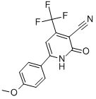 3-CYANO-4-TRIFLUOROMETHYL-6-(4'-METHOXYPHENYL)-PYRIDINE-2-ONE CAS#: 147381-61-1