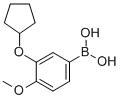 3-CYCLOPENTYLOXY-4-METHOXYBENZENEBORONIC ACID CAS#: 159613-21-5