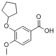 3-(CYCLOPENTYLOXY)-4-METHOXYBENZOIC ACID CAS#: 144036-17-9